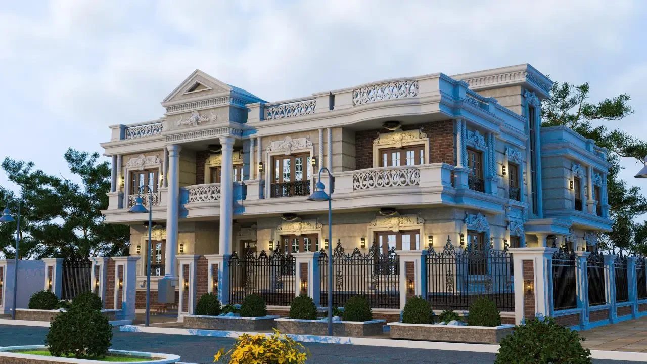 تصميم واجهات منازل من الخارج